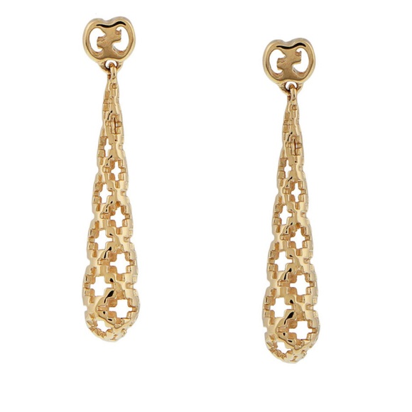 Gucci Diamantissima Drop Earrings, Rose Gold - Picture 1 of 7